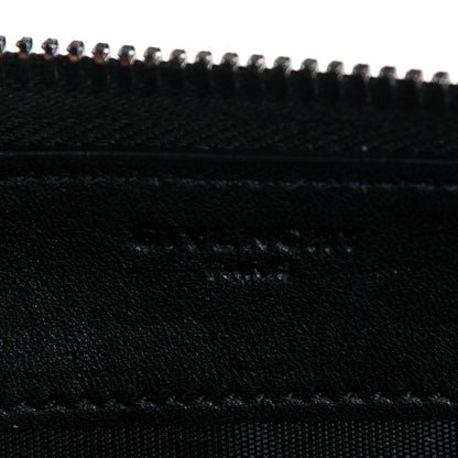 Givenchy Sugar Goatskin Pandora Zip Around Wallet Black 6 of 7