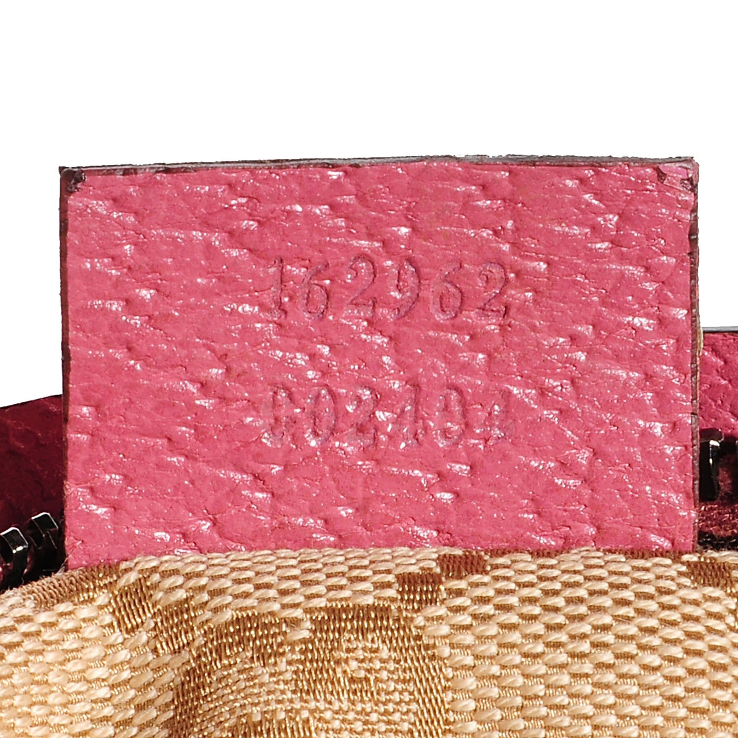 Gucci GG Monogram Web Double Pocket Belt Bag Pink 6 of 6