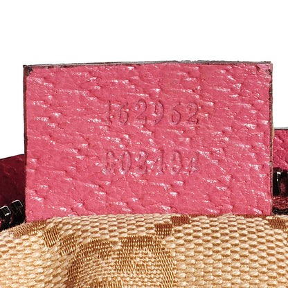 Gucci GG Monogram Web Double Pocket Belt Bag Pink 6 of 6