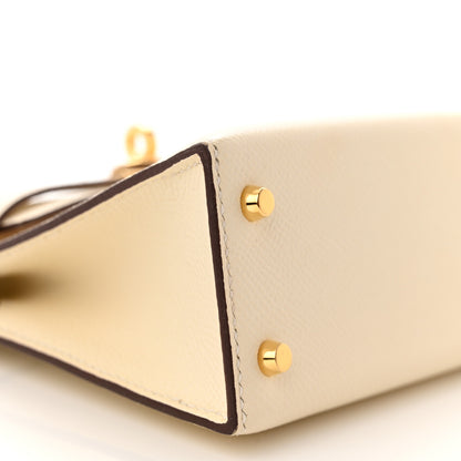 Hermes Epsom Mini Kelly Sellier 20 Nata 9 of 11