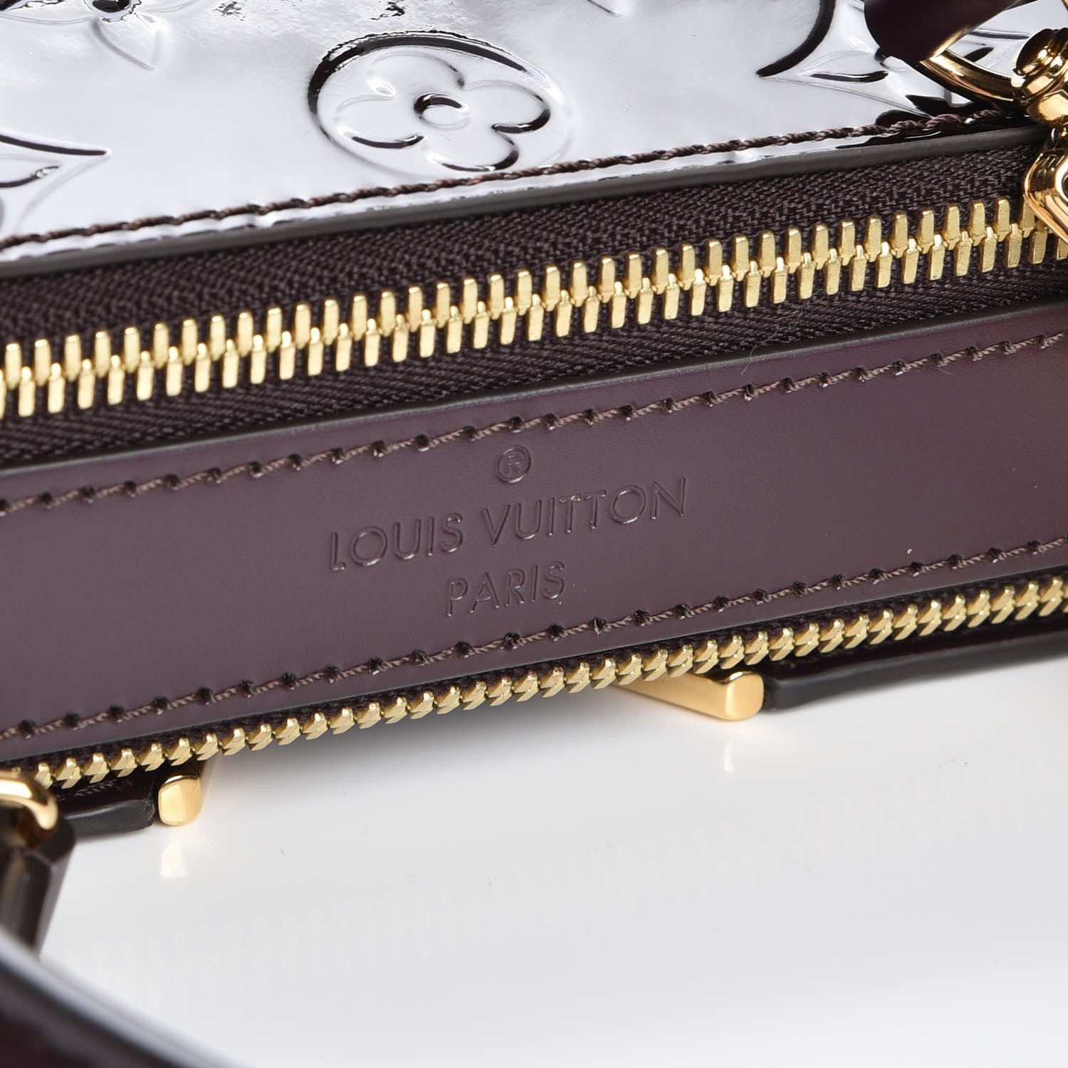 Louis Vuitton Vernis Melrose Amarante 8 of 10