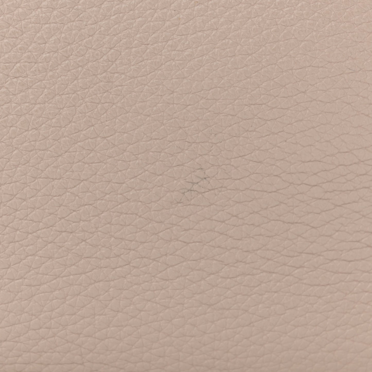 Vitello Daino Soft Medium Double Zip Shoulder Bag Ninfea