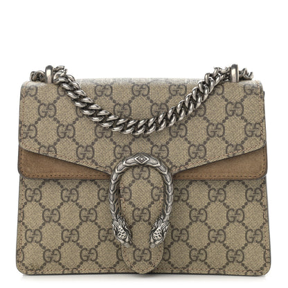 Gucci GG Supreme Monogram Mini Dionysus Shoulder Bag Taupe 1 of 15