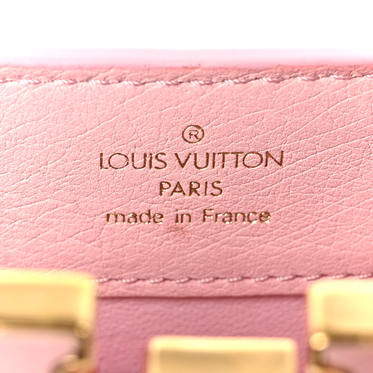 Louis Vuitton Ostrich Capucines Mini Pink 5 of 8