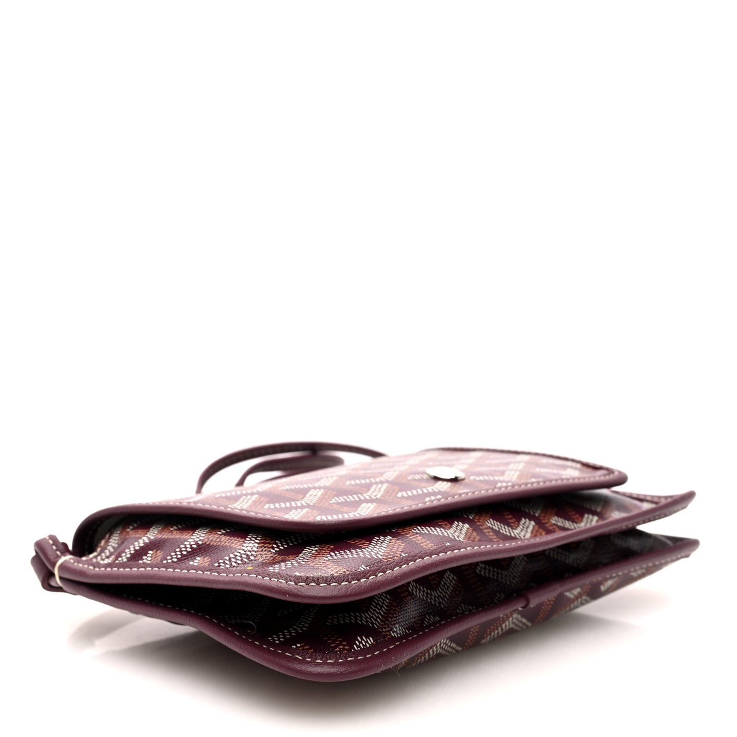 Goyardine Plumet Wallet Clutch Burgundy