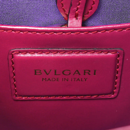 Bulgari Calfskin Small Serpenti Forever Snake Strap Crossbody Bag Plum 6 of 9