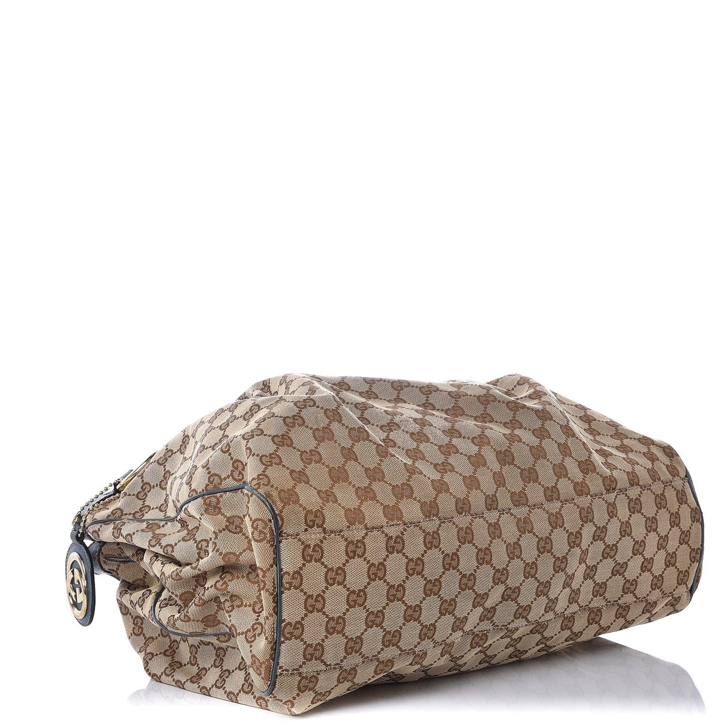 Monogram Large Sukey Tote Metallic Blue