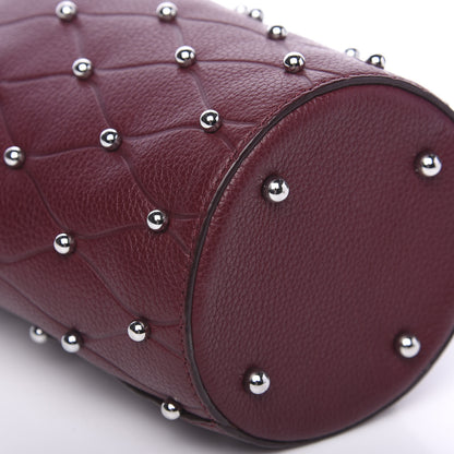 Alexander Wang Pebbled Calfskin Mini Roxy Bucket Bag Burgundy 5 of 7