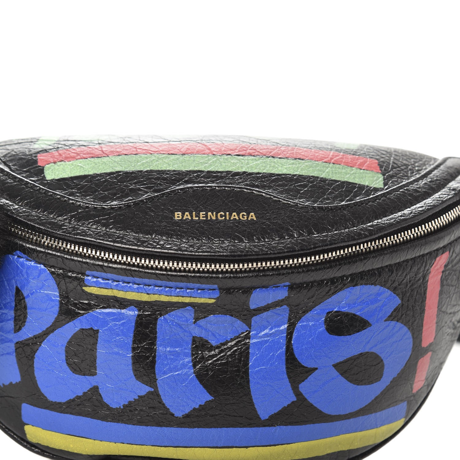 Balenciaga Agneau Arena Car Tag XXS Souvenir Belt Bag Black TBC 9 of 9