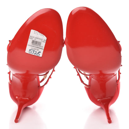 Christian Louboutin Crepe Satin Crystal Spikes Forever KST Sandal 41 Version Loubi 5 of 13