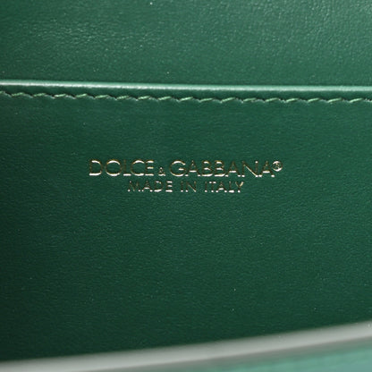 Dolce & Gabbana Patent DG Girls Phone Shoulder Bag Emerald 7 of 11