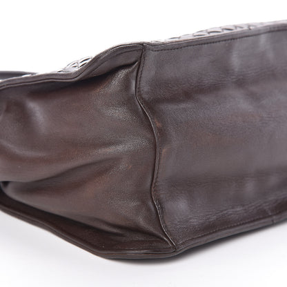Bottega Veneta Nappa Intrecciato Shoulder Bag Ebano 5 of 9