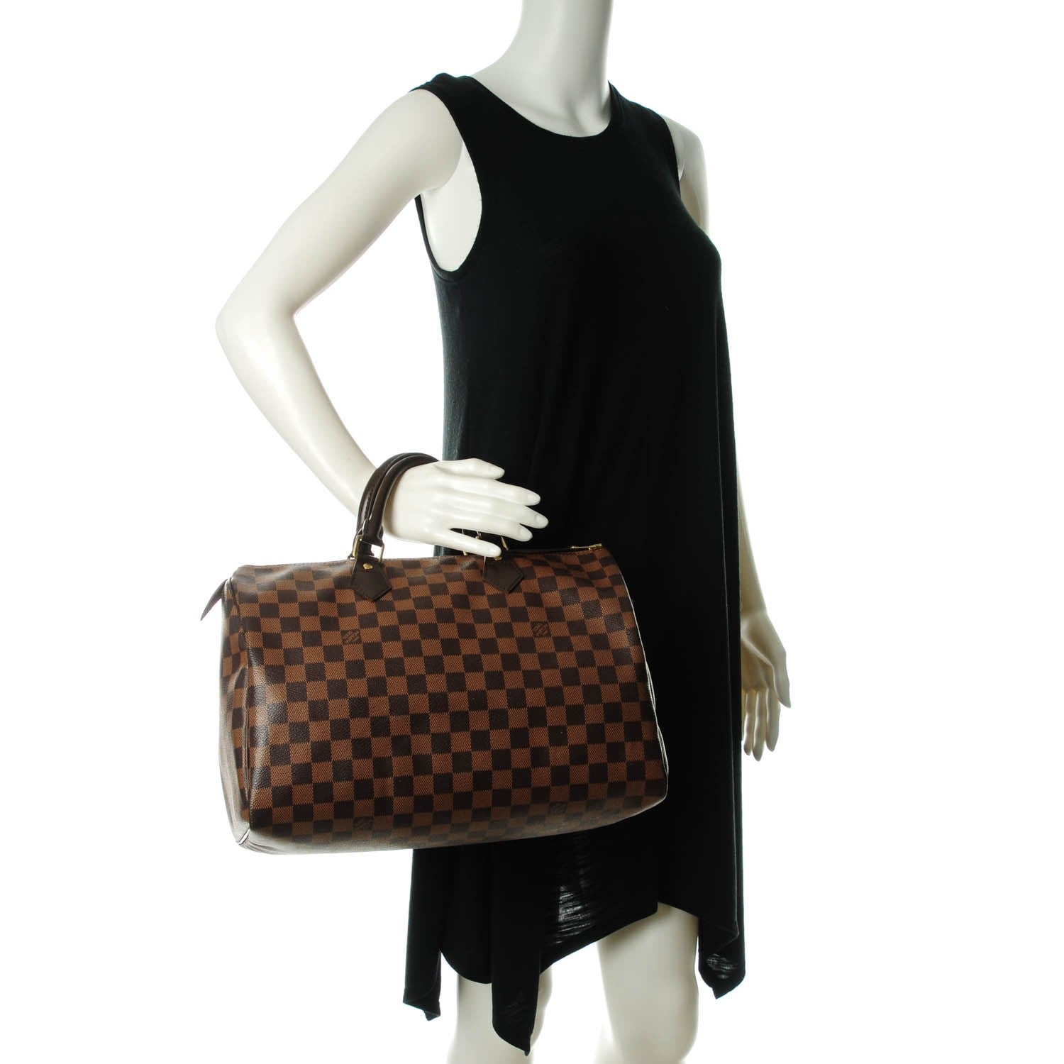 Louis Vuitton Damier Ebene Speedy 35 2 of 8