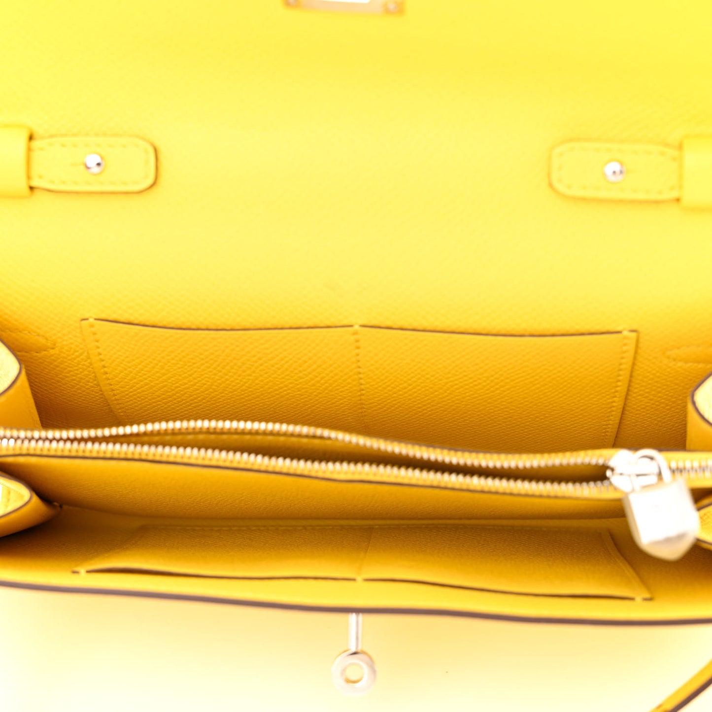 Epsom Kelly Wallet To Go Jaune De Naples