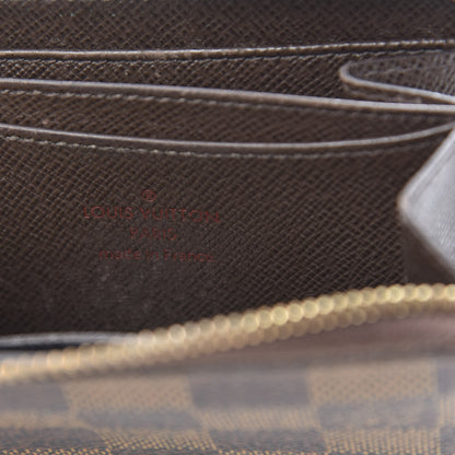 Louis Vuitton Damier Ebene Zippy Coin Purse Rose Ballerine 6 of 10