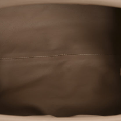 Bottega Veneta Smooth Butter Calf The Pouch Oversized Clutch Plaster 5 of 10