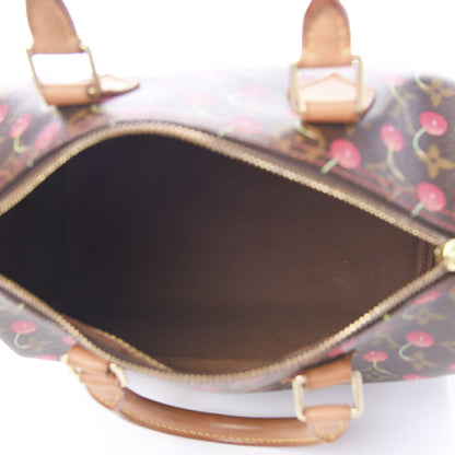 Louis Vuitton Monogram Cerises Speedy 25 4 of 9