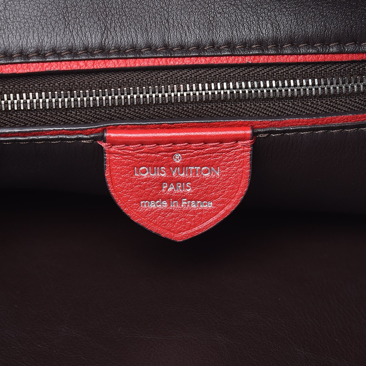 Louis Vuitton Calfskin Tournon Rubis 6 of 10