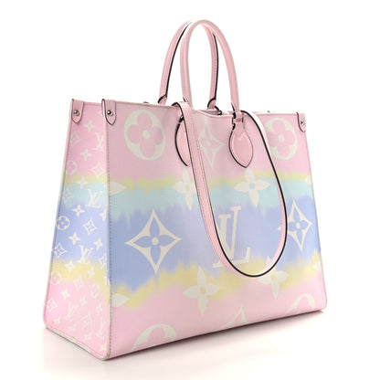 Louis Vuitton Monogram Escale Onthego GM Pastel 3 of 10