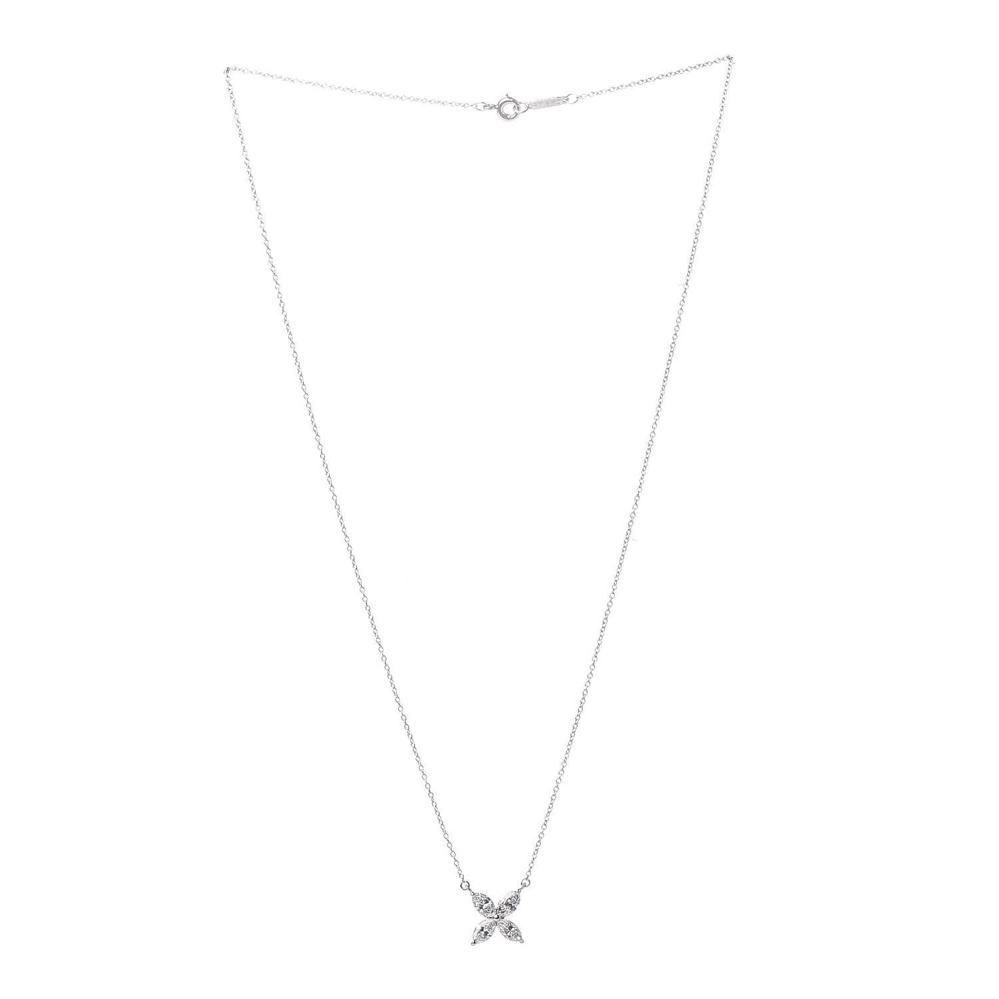 Platinum Diamond Large Victoria Necklace