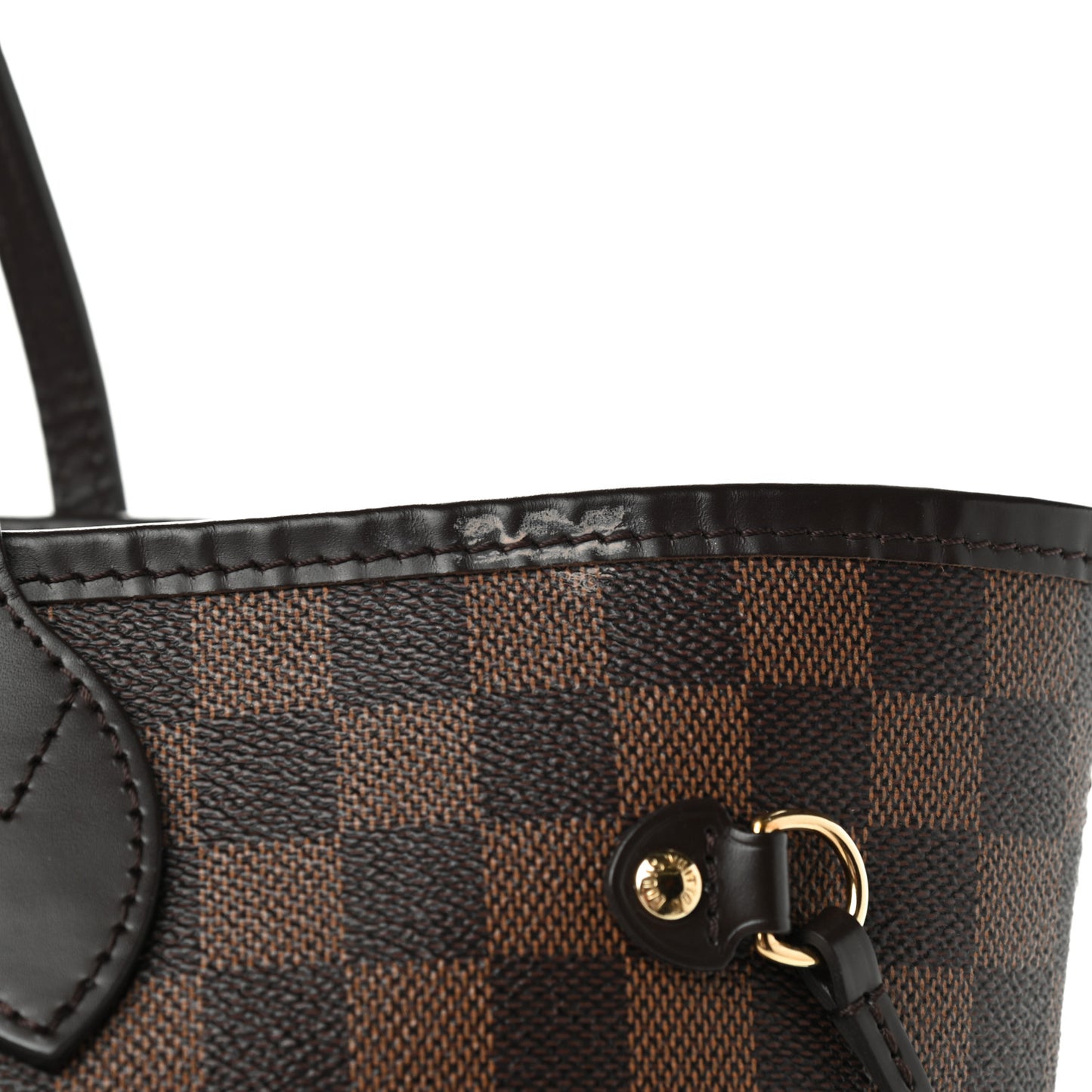 Damier Ebene Neo Neverfull MM Rose Ballerine
