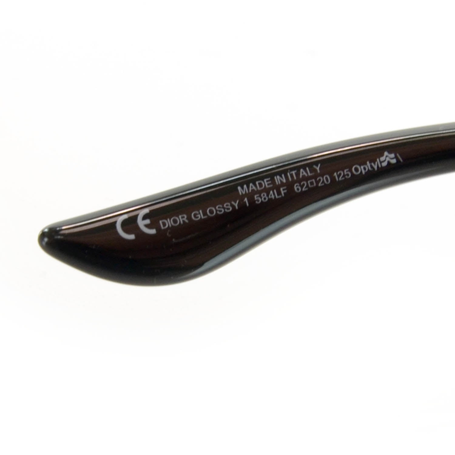 Christian Dior CHRISTIAN DIOR Glossy 1 Sunglasses Black 5 of 6