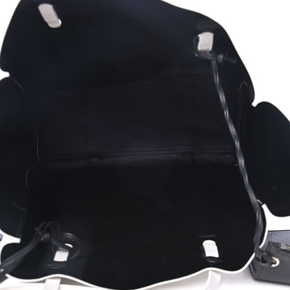 Balenciaga Smooth Calfskin Double Sided Medium Everyday Tote Optic White Black 4 of 4