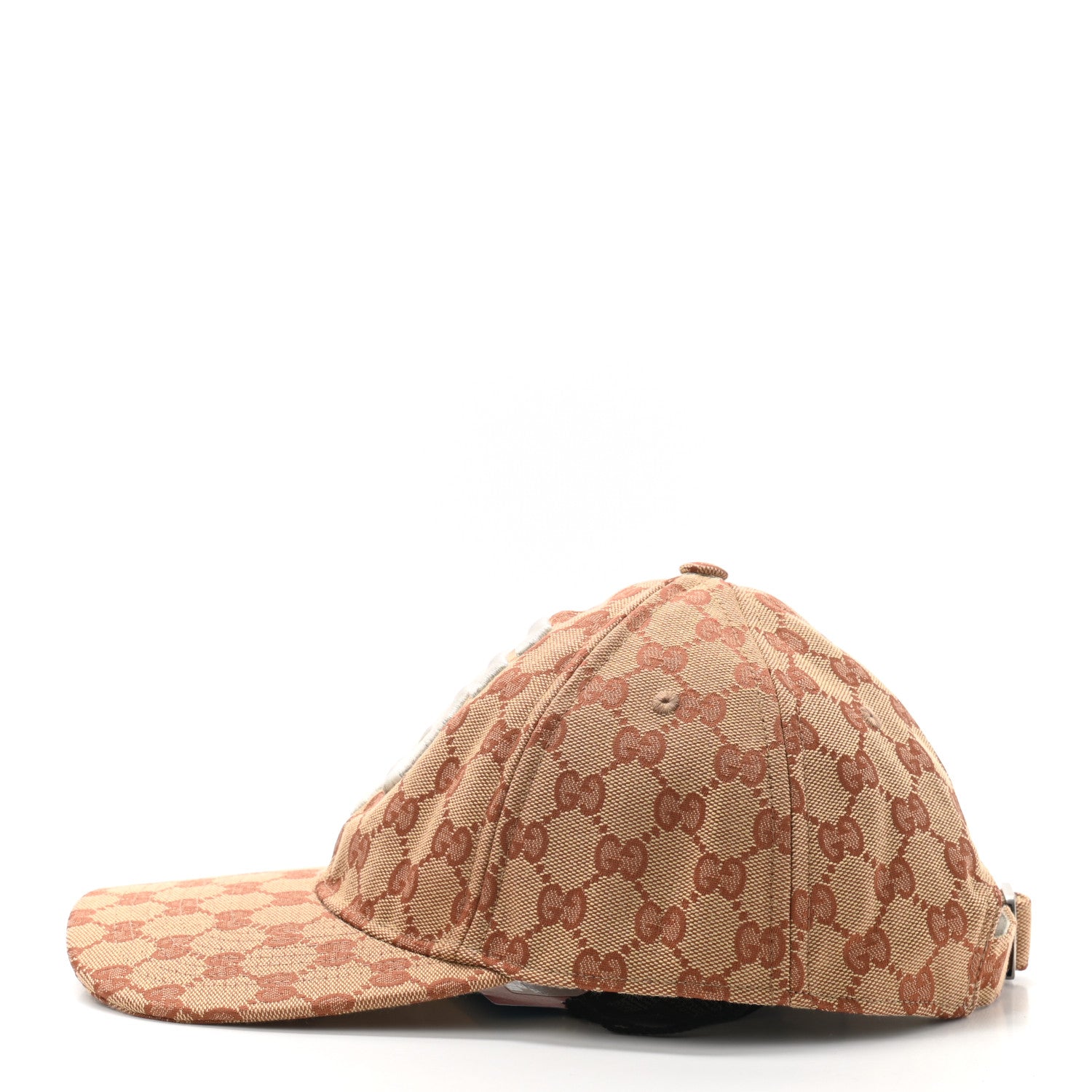Gucci X MLB Monogram SF Giants Baseball Hat 57-61 Beige Ruggine 4 of 8