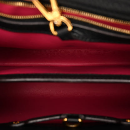 Louis Vuitton Taurillon Capucines BB Black 5 of 14