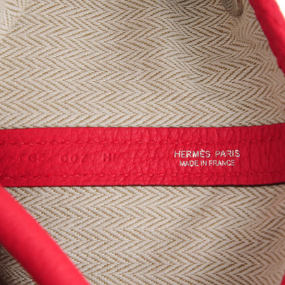 Hermes Vache Country Garden Party MM 36 Rose Jaipur 6 of 6