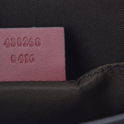 Gucci GG Supreme Monogram Blooms Large Cosmetic Case Beige Multicolor Dry Rose 9 of 9