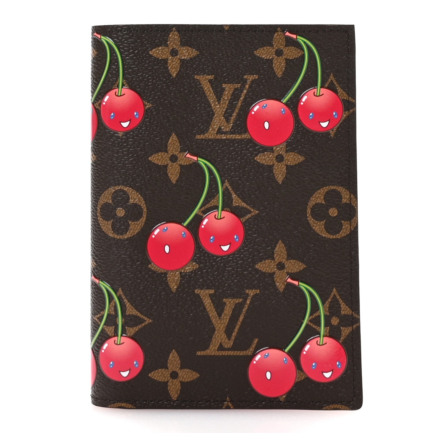 Louis Vuitton LV X TM Monogram Cerises Passport Cover 1 of 6
