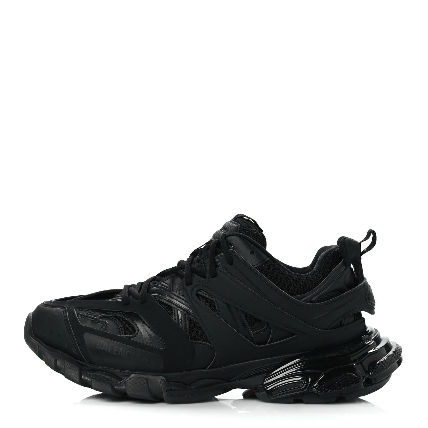 Balenciaga Mesh Nylon Mens Track Sneakers 42 Black 1 of 8