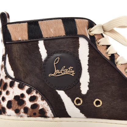 Christian Louboutin Pony Hair Leopard Rantus Orlato Flat Sneakers 38.5 10 of 10