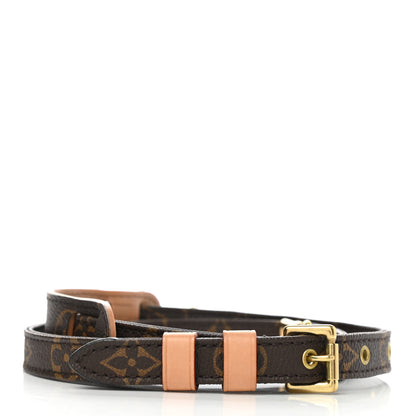 Louis Vuitton Monogram 16mm Adjustable Shoulder Strap 2 of 3