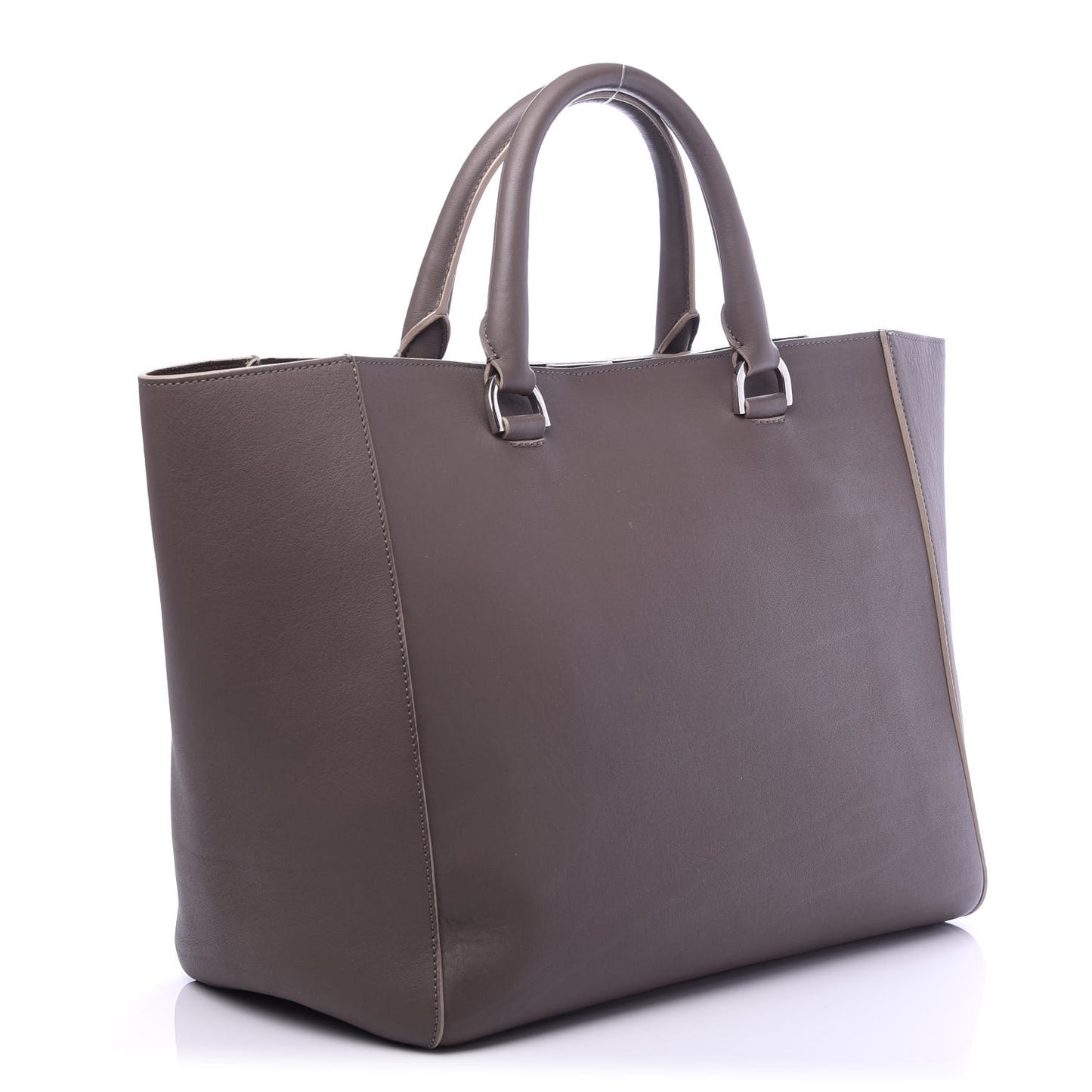Silky Calf Medium Willow Tote Taupe