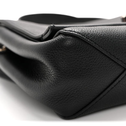 Louis Vuitton Calfskin Lockme II Chain Bag BB Black 8 of 9