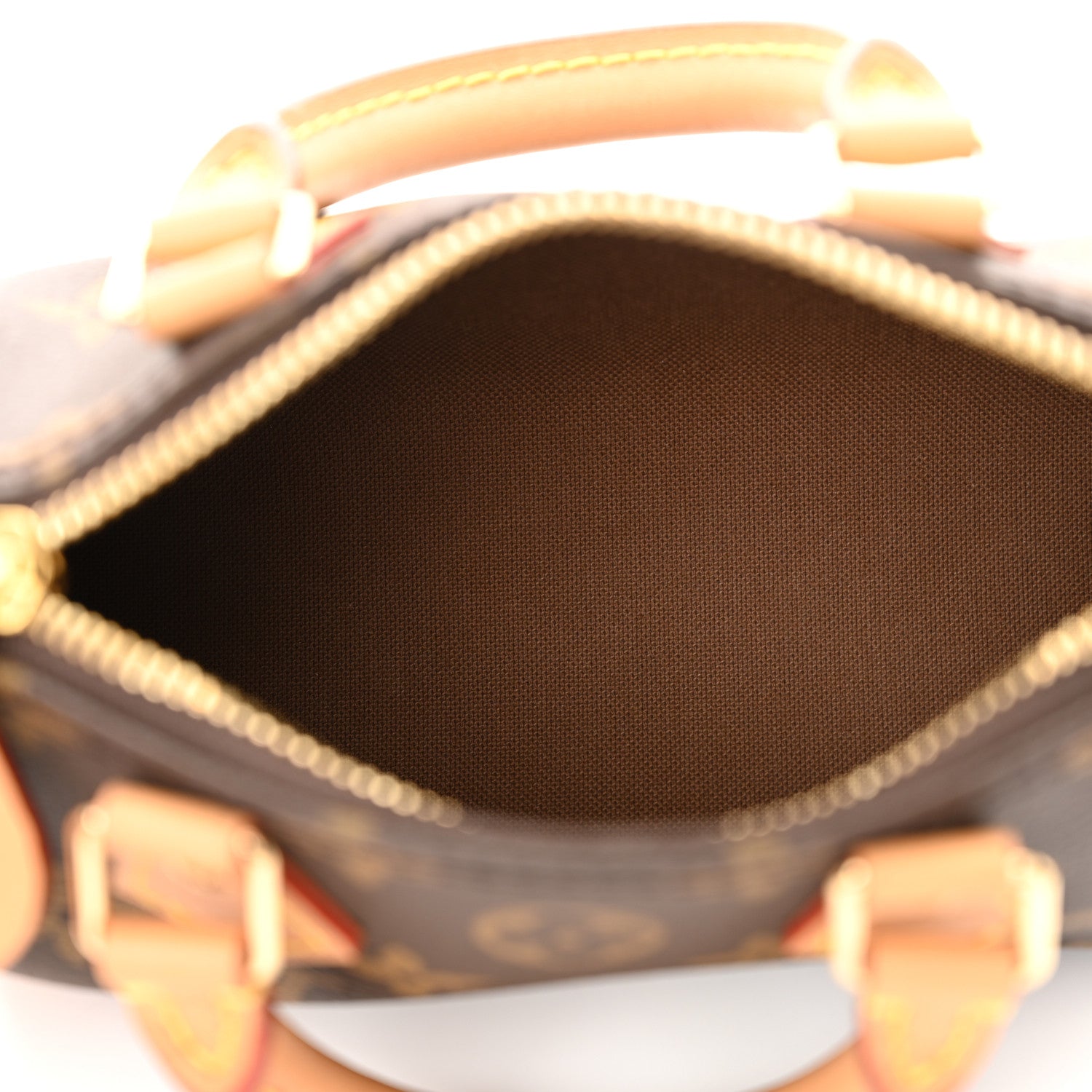 Louis Vuitton Monogram Nano Speedy Bandouliere 5 of 10