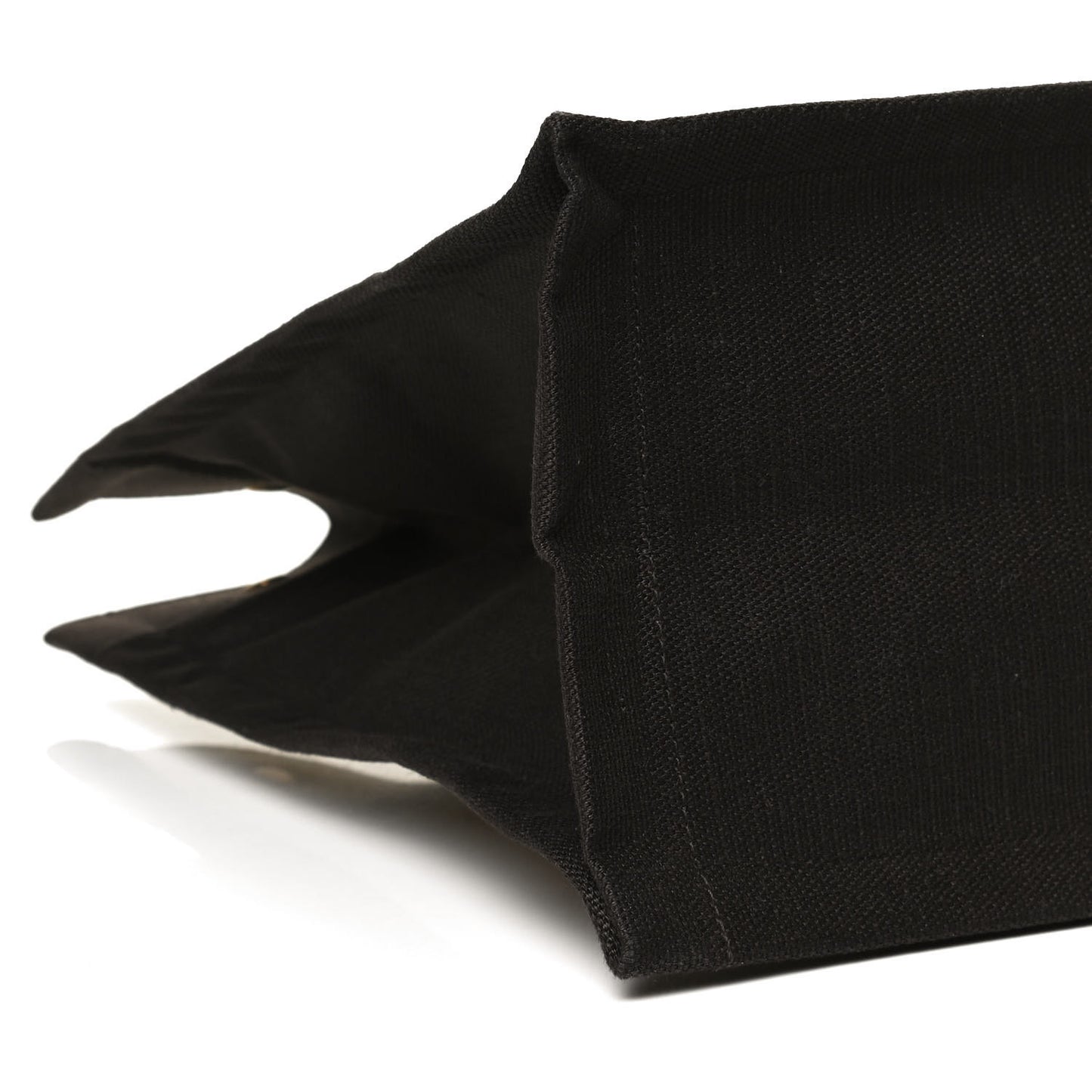 Linen Calfskin Rive Gauche Tote Natural