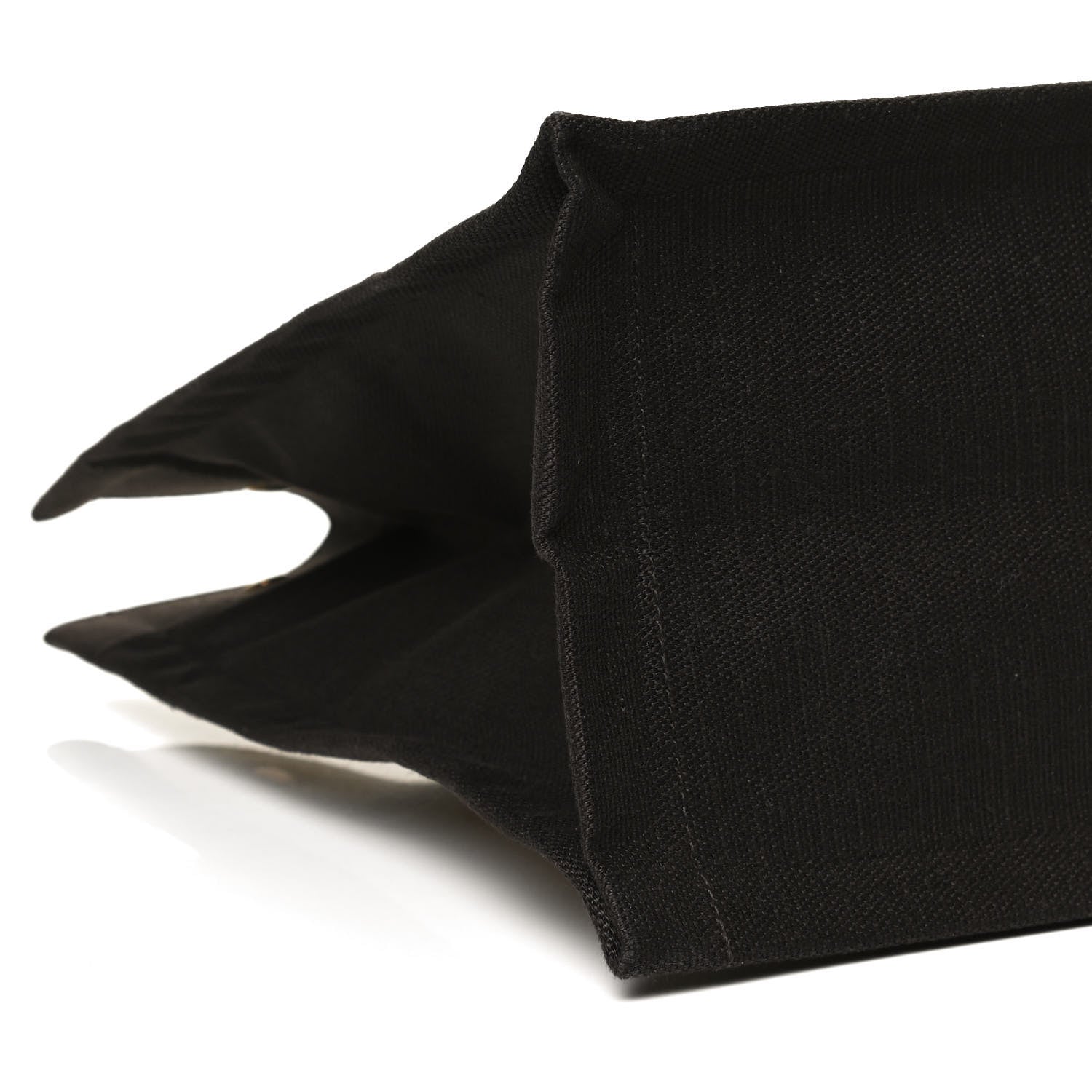 Saint Laurent Linen Calfskin Rive Gauche Tote Natural 9 of 10