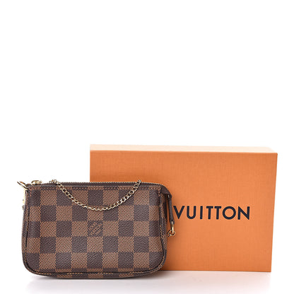 Louis Vuitton Damier Ebene Mini Pochette Accessories 10 of 10