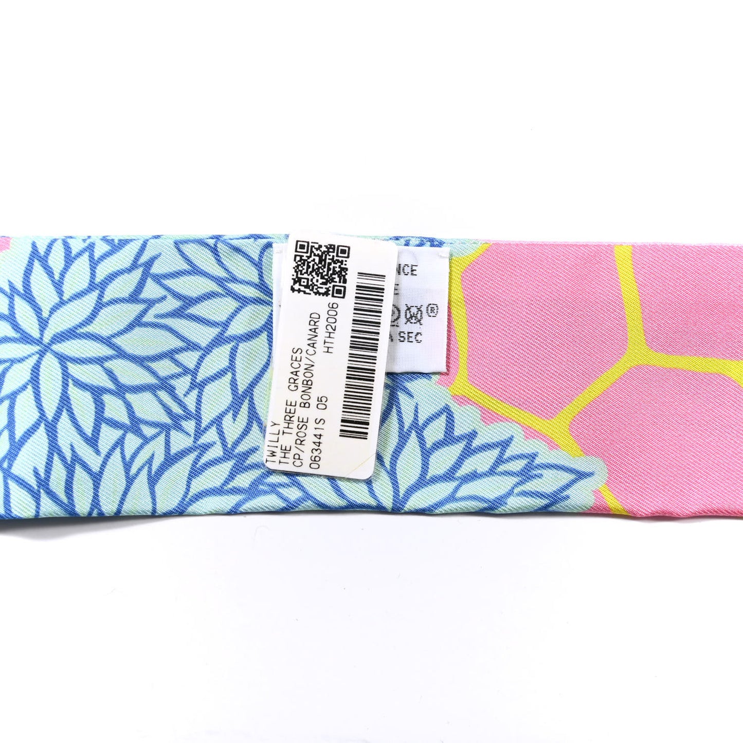 Silk The Three Graces Twilly Rose Bonbon Canard