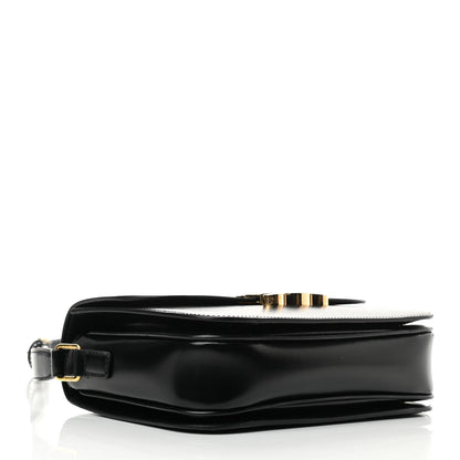Celine Shiny Calfskin Medium Triomphe Black 4 of 11