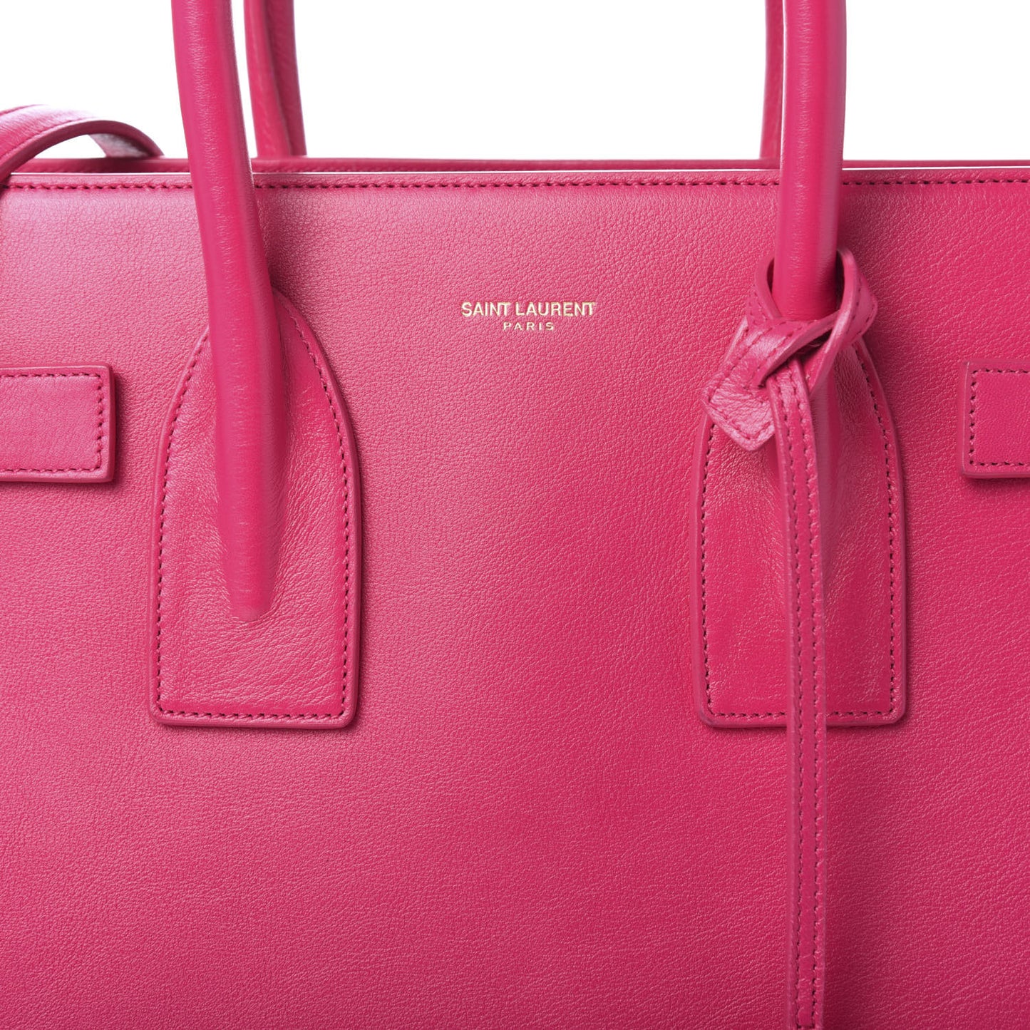 Calfskin Small Sac De Jour Lipstick Fuchsia