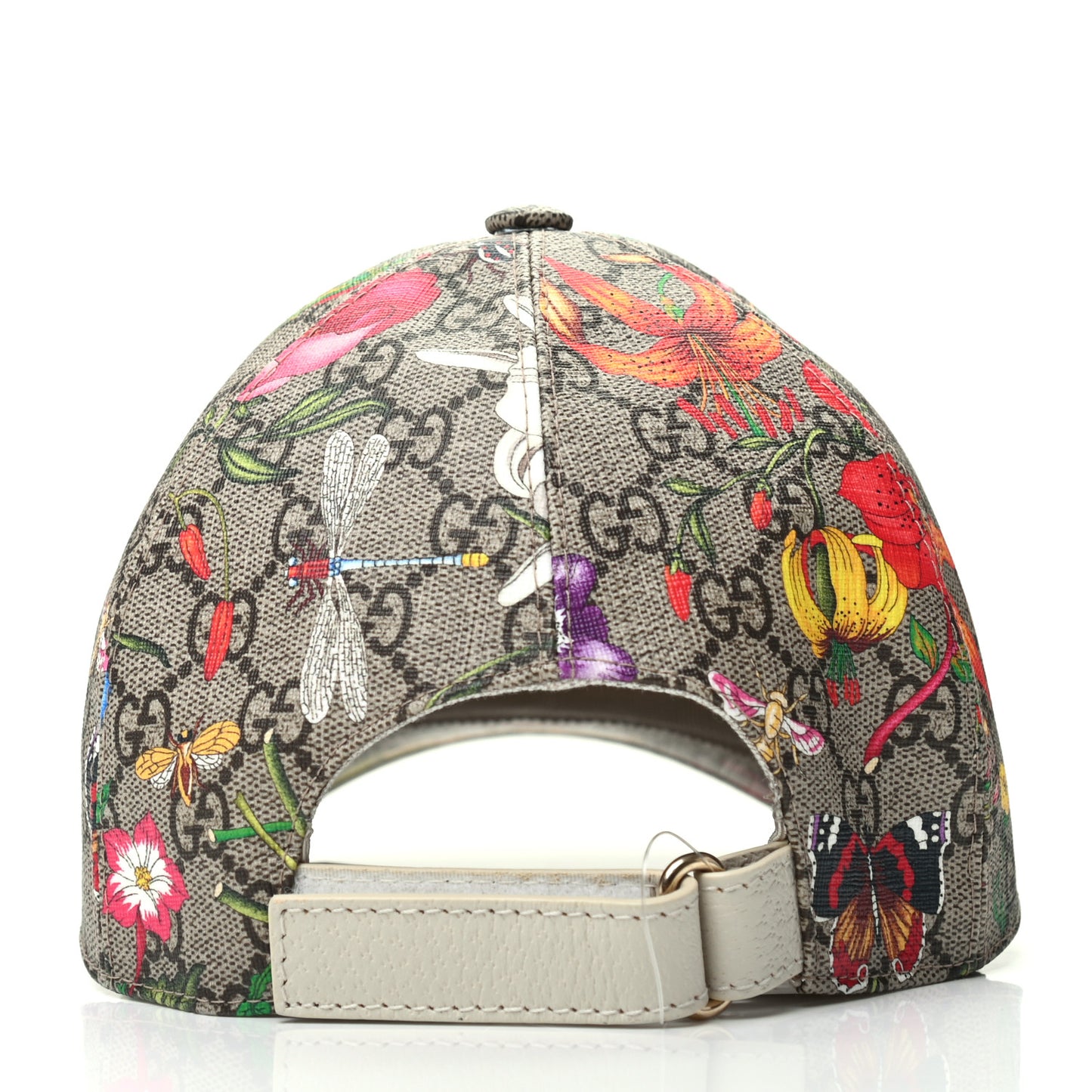 GG Supreme Flora Claudia Baseball Hat 56 S White