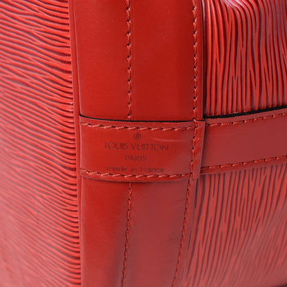 Louis Vuitton Epi Noe Castillan Red 6 of 13