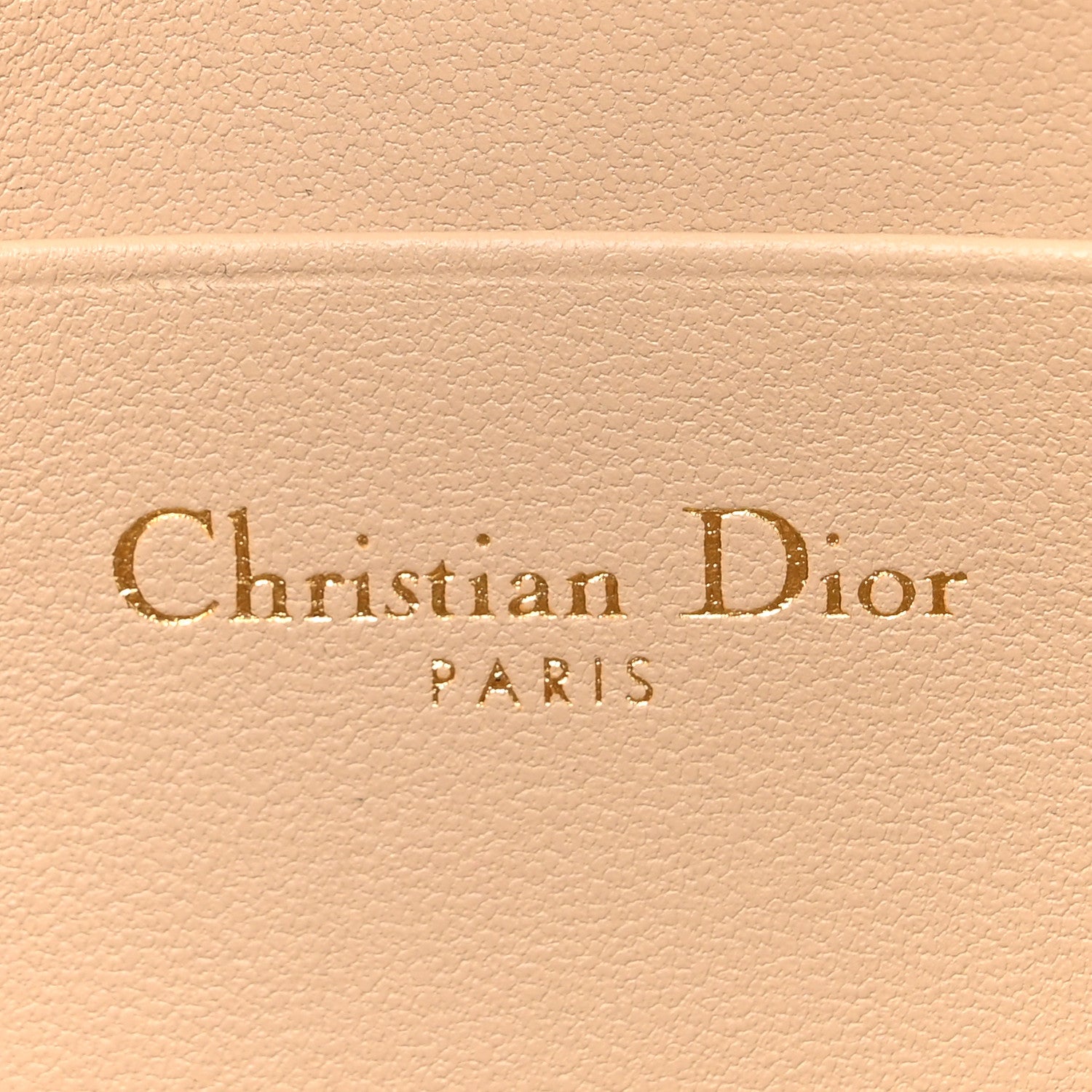 Christian Dior Lambskin Cannage Dior Talk Phone Pouch Powder Beige 6 of 12