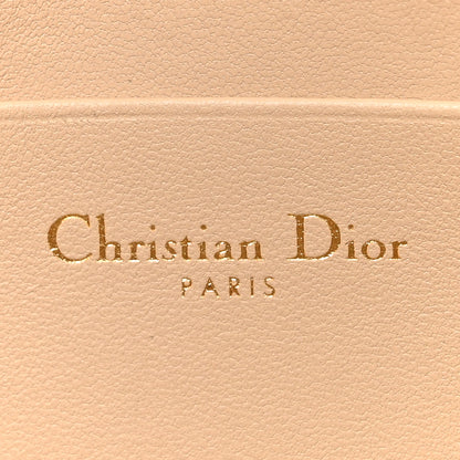 Christian Dior Lambskin Cannage Dior Talk Phone Pouch Powder Beige 6 of 12