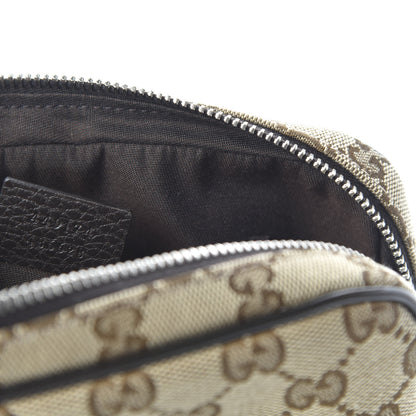 Gucci Monogram Belt Bag Dark Brown 9 of 10