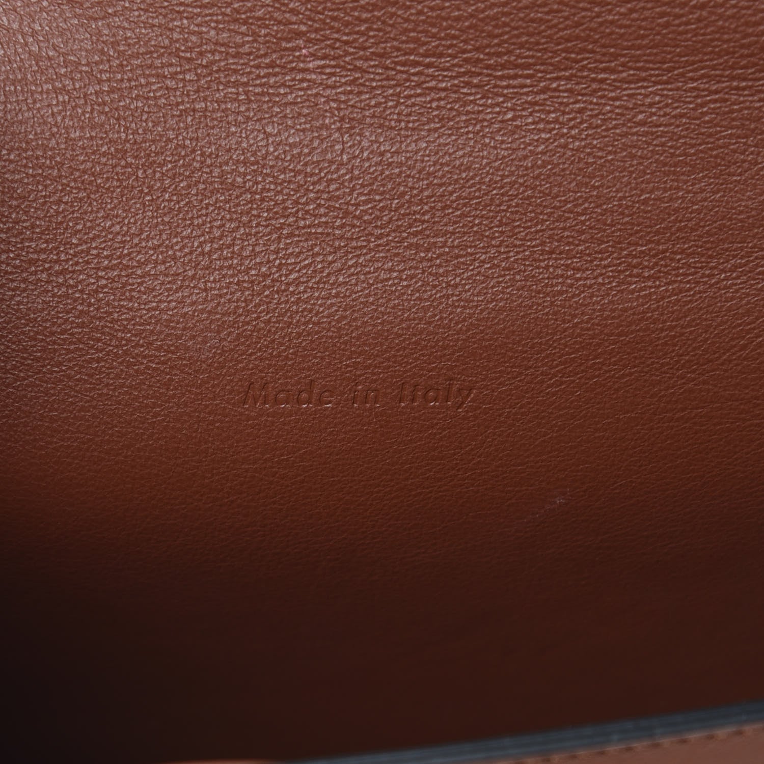 Celine Natural Calfskin Bicolor Clutch Havana Black 8 of 10